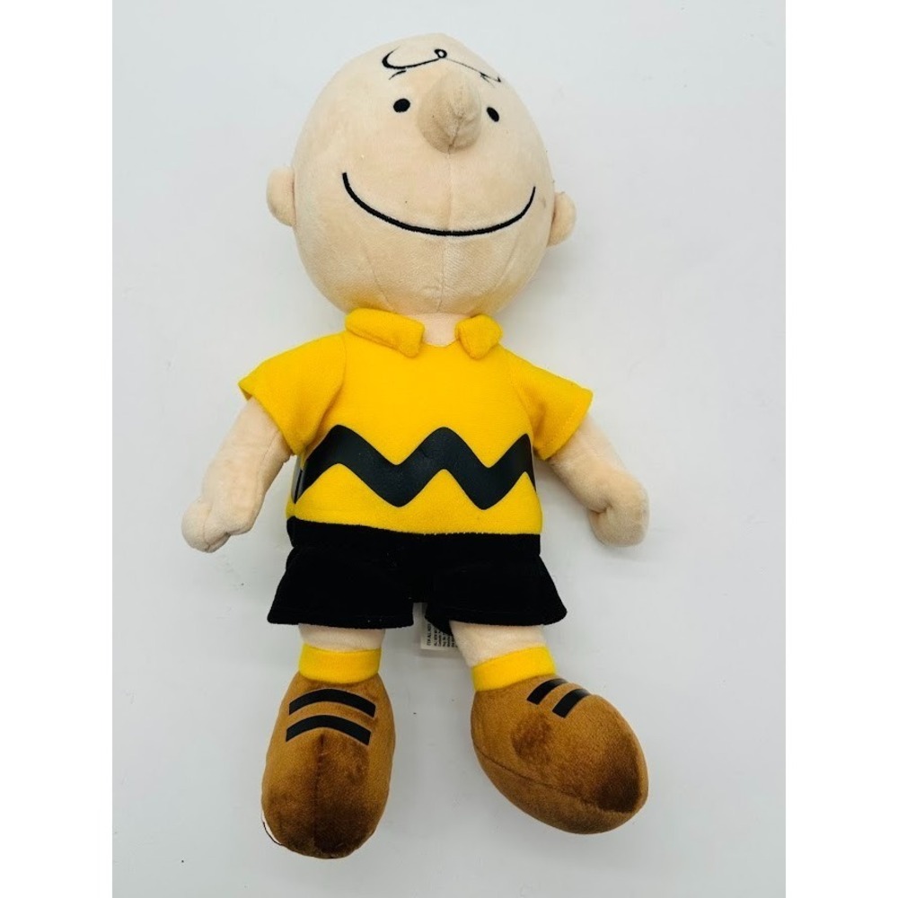 Charlie Brown Peanuts Plush Doll Kohls Cares Stuffed Toy 12" Kids Collectible